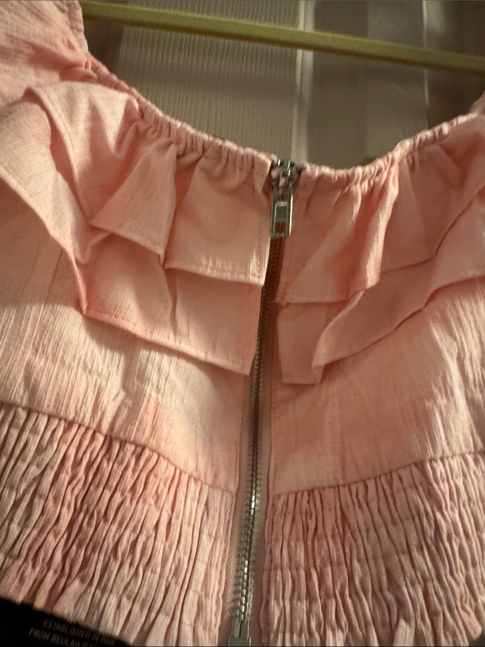 Beulah Soft Pink Ruffle Set - Picture 12 of 13